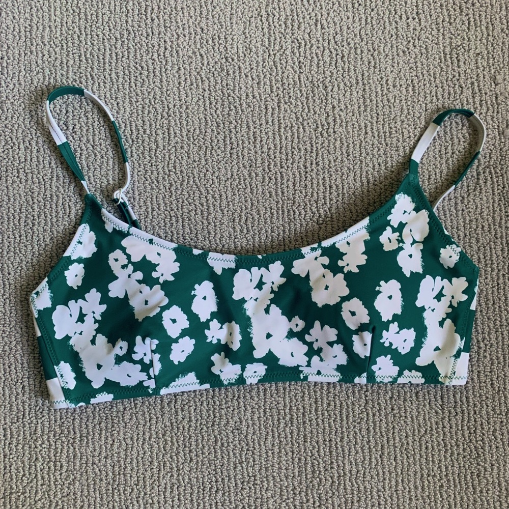 Tara Jarmon Floral Bikini Top